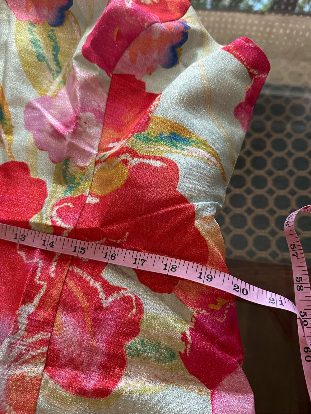 Hutch Anthropology Mini Dress in Coral, Pink and Mint Floral NWT XL - Picture 4 of 11
